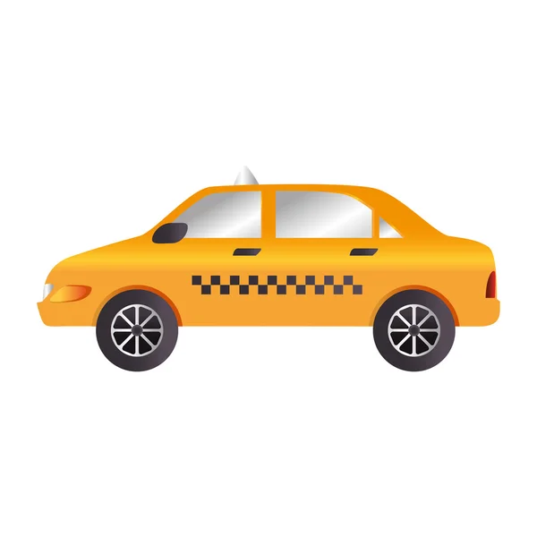 Taksi taksi araba — Stok Vektör
