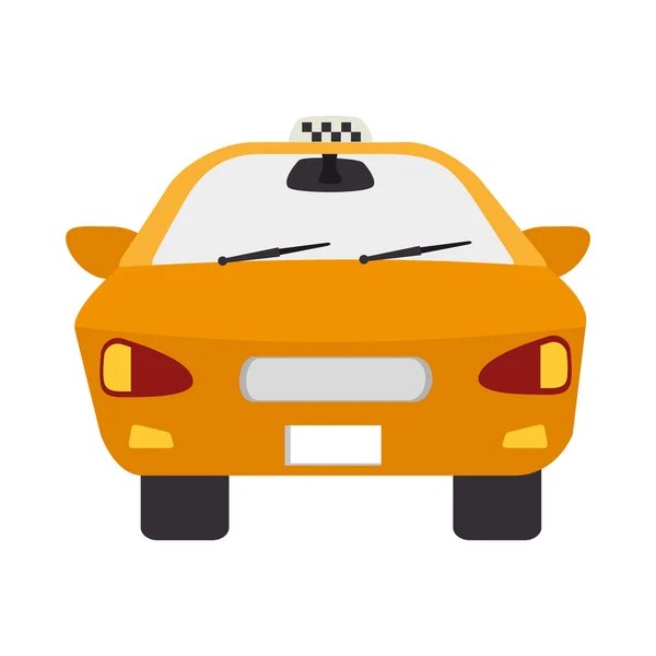 Taksi taksi araba — Stok Vektör