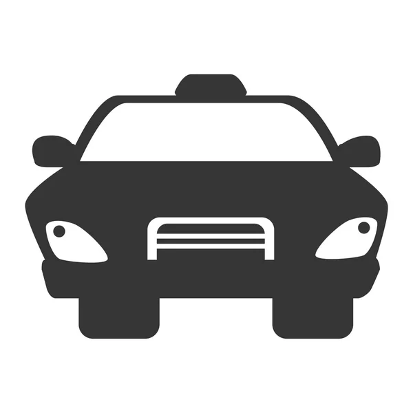 Taxi taxi auto veicolo — Vettoriale Stock