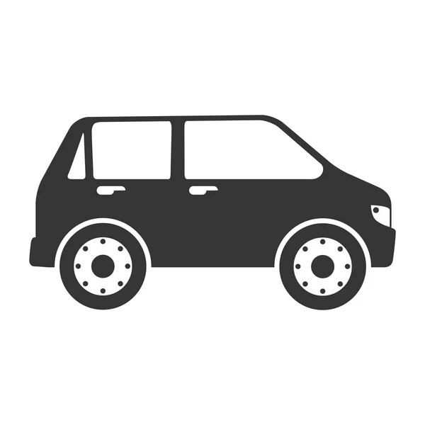 Lado del vehículo del coche — Vector de stock