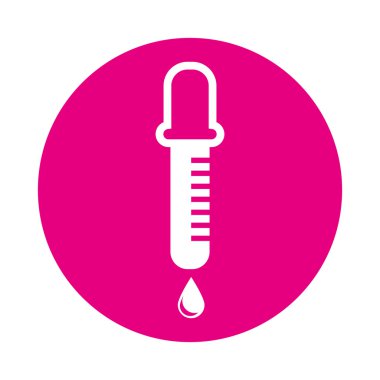 Laboratuvar damlalık counter simge