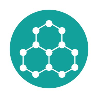 molekül yapısı izole simgesi