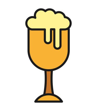 taze bira konteyner izole simgesi