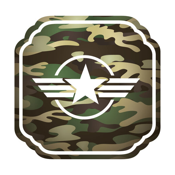 Символ военной звезды
