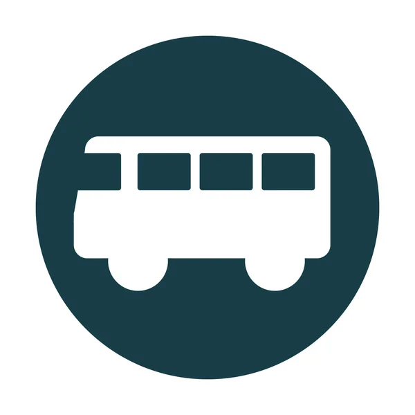 Ikona veřejné auto truck autobus — Stockový vektor