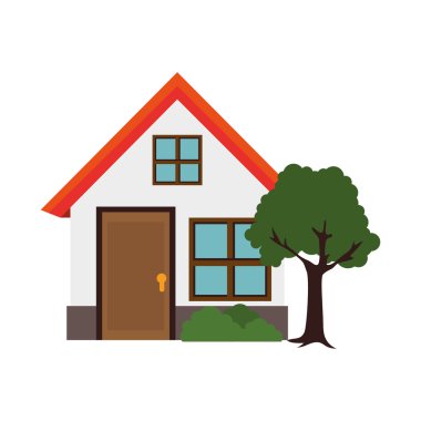 ev konut mimarisi modern bina ağacı