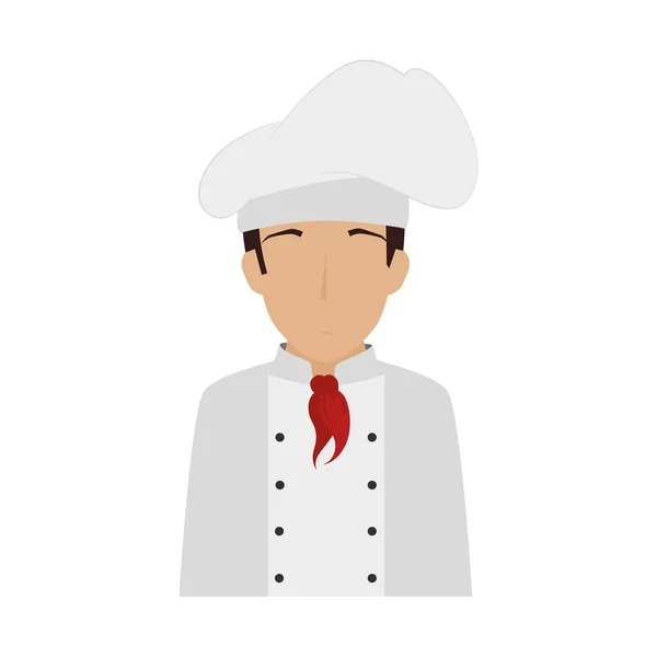 Cocina de cocina de chef — Vector de stock