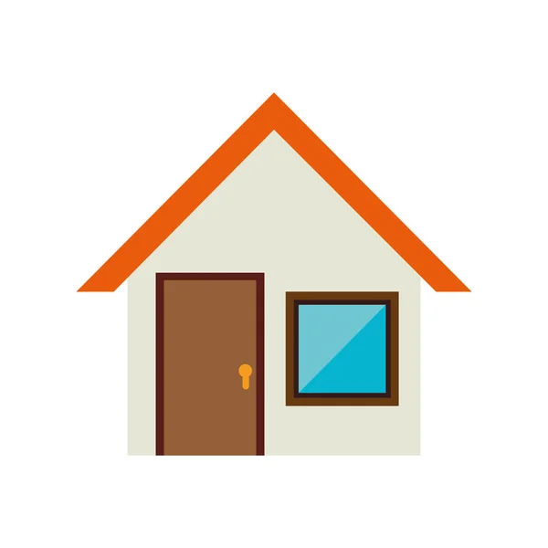 Maison propriété extérieur — Image vectorielle