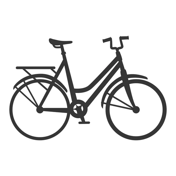 Vélo véhicule à vélo — Image vectorielle