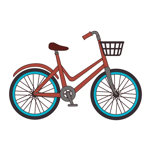 自転車バイク車 — ストックベクタ