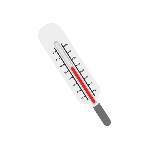 Thermometer im Gesundheitswesen — Stockvektor