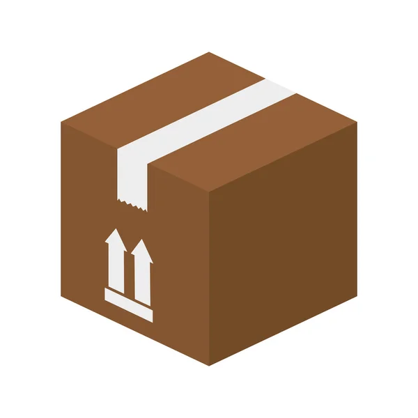 Top Box пакет — стоковий вектор