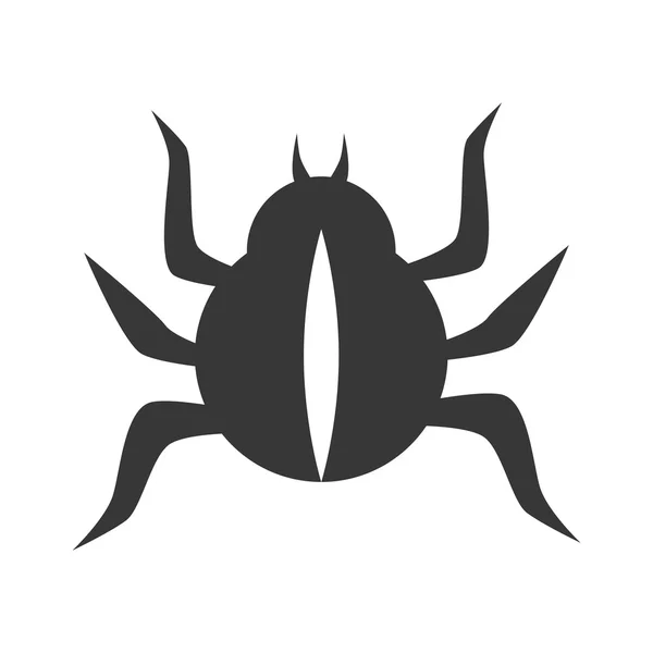 Bettle scarabée insecte — Image vectorielle