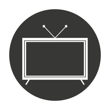 TV izole simge göster