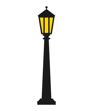 Fener park izole simgesi