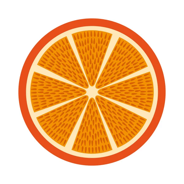 Свіжі фрукти низька поліізольована іконка — стоковий вектор