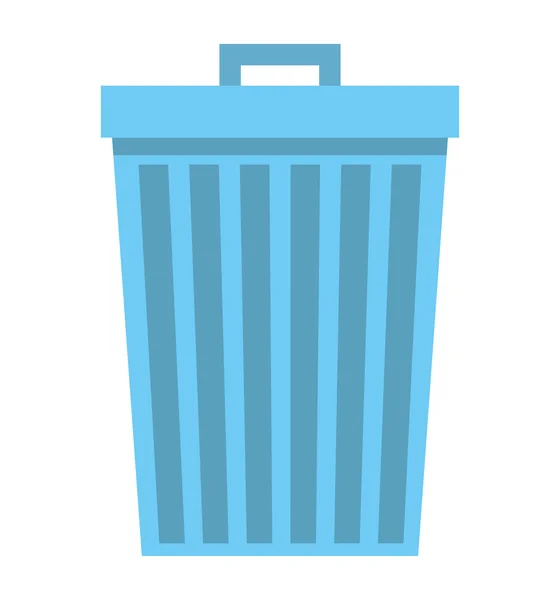 Waste garbage isolated icon — Stock Vector