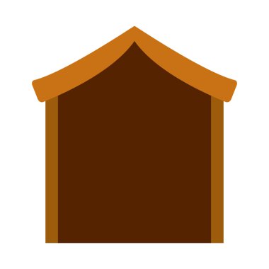 istikrarlı yemlik izole simgesi