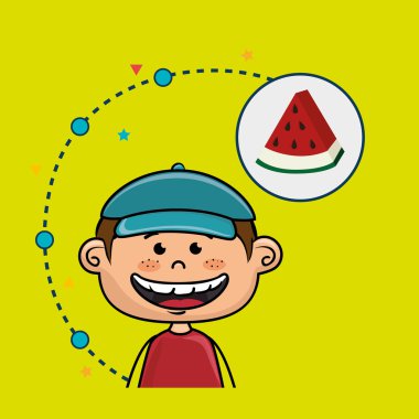 Çocuk meyve gıda sağlıklı