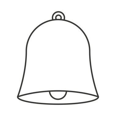 zil okul izole simgesini