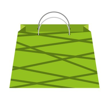 alışveriş çantası izole simgesi