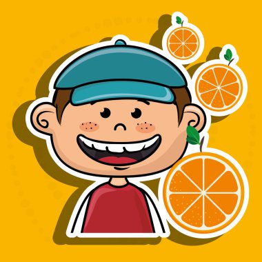 çocuk çocuk meyve gıda