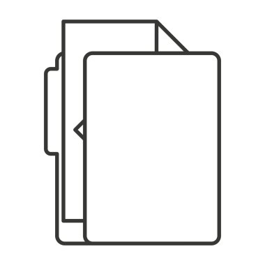 klasör verileri belge simgesi