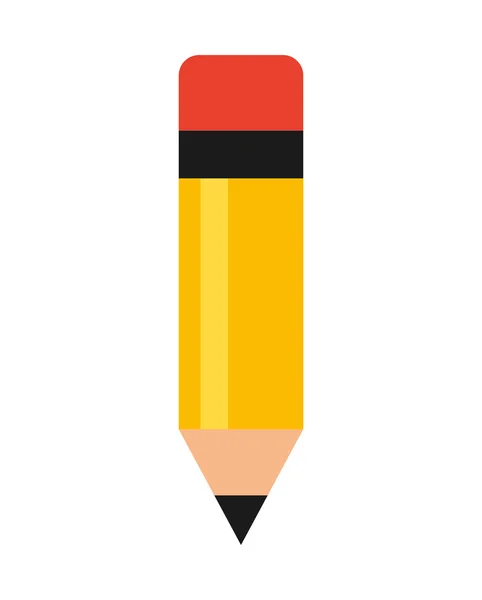 Pencil write isolated icon — Stock Vector