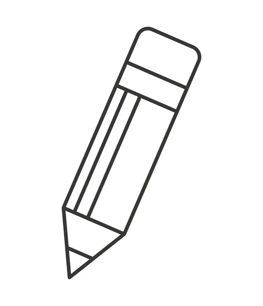 Pennikonen skriva isolerade — Stock vektor