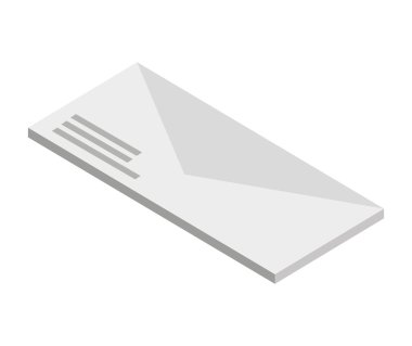 izole zarf simgesi tasarım