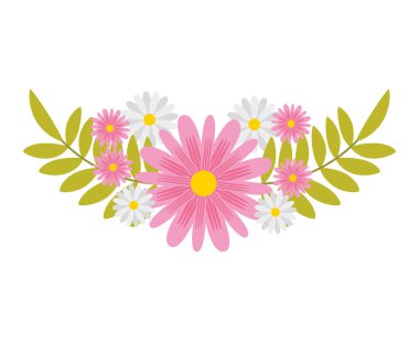 çiçek çiçek doğa simgesi