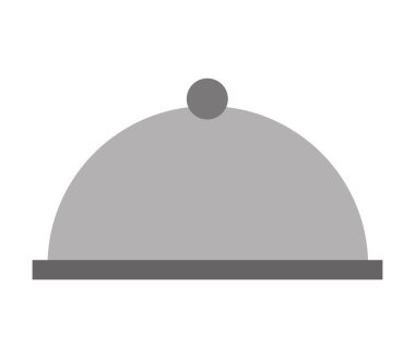 tepsi sunucu çanak izole kutsal kişilerin resmi