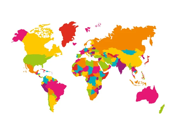 Planeta mundo ícone isolado da terra —  Vetores de Stock