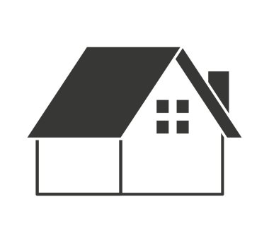 ev dış cephe izole simgesi