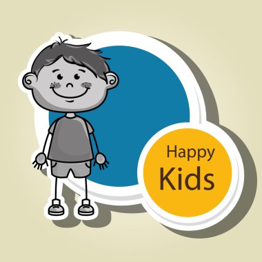 çocuk çocuklar mutlu simgesi