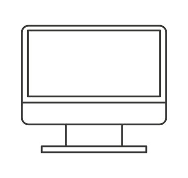 monitör bilgisayar masaüstü simgesi