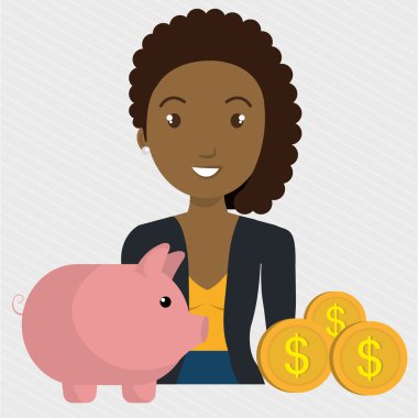 kadın domuz para birimi para