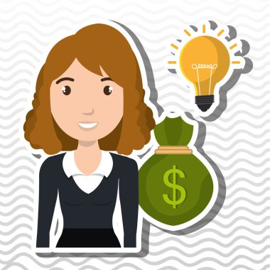 karakter çanta para fikir