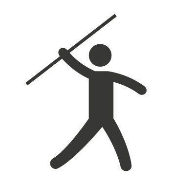 atlet spor şekil siluet