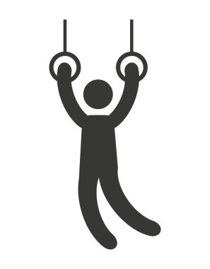 atlet spor şekil siluet