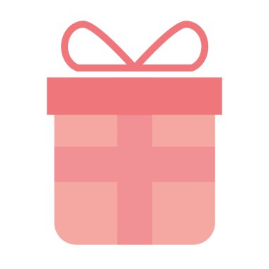 hediye kutusu izole edilmiş simge