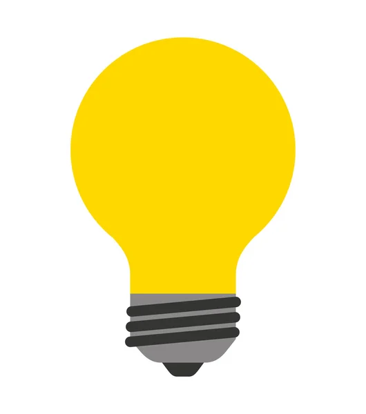 Bulb light energy icon — Stock Vector