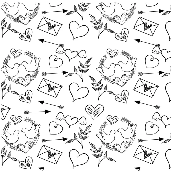 Hart liefde romantisch geïsoleerd pictogram — Stockvector
