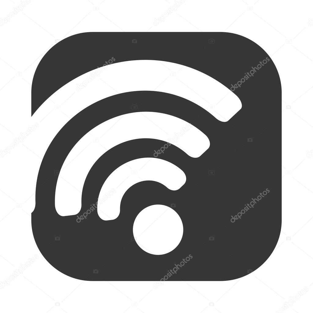 wifi waves signal icon stock vector yupiramos 120314708