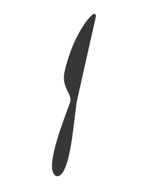 çatal bıçak aracı mutfak eşyaları izole simgesi