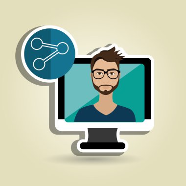 karakter dizüstü bilgisayar cep telefonu uygulaması