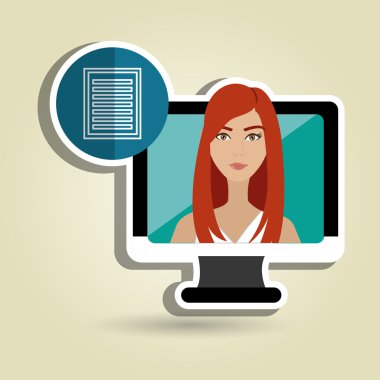 karakter dizüstü bilgisayar cep telefonu uygulaması