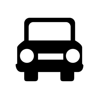 Araba otomatik açık simge vektör grafiği