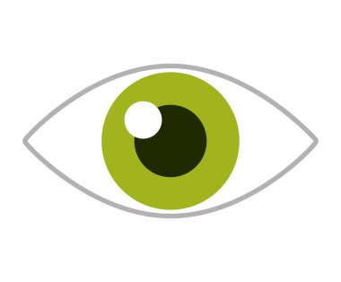 göz insan görünümü simgesini