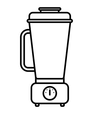 Blender cihaz izole simgesi